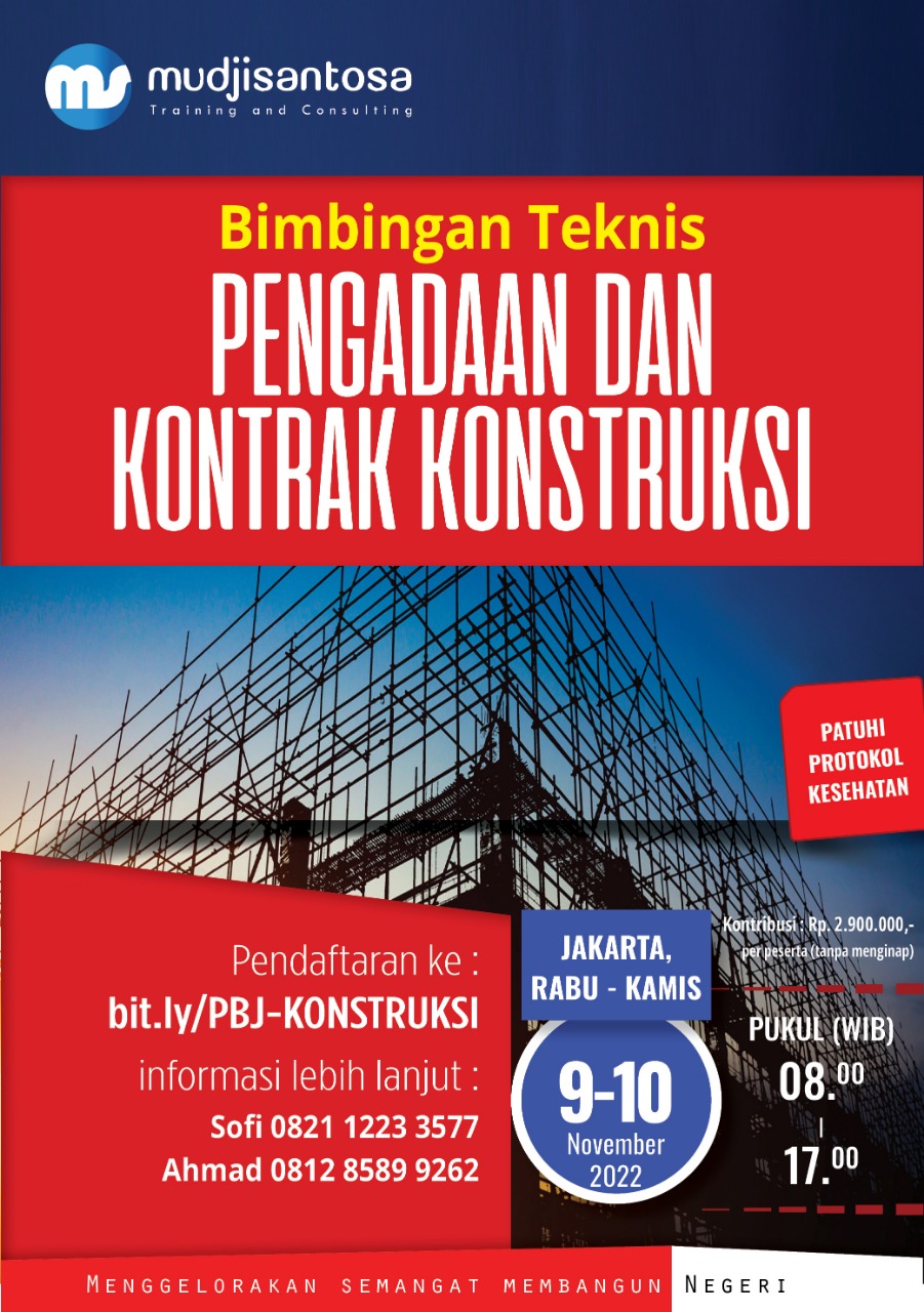 Rencana Mutu Pekerjaan Konstruksi ( RMPK ) - Mudjisantosa-training.com