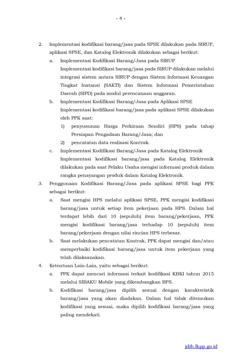 Surat Edaran Kepala LKPP No2 Tahun 2023 Penjelasan Atas Implementasi ...